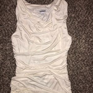 Ruched professional tank top